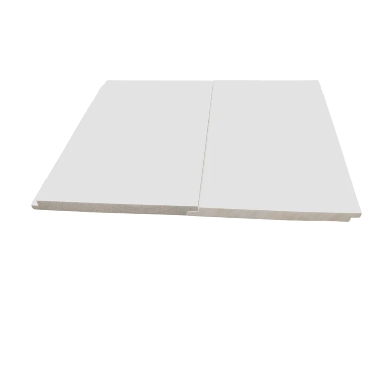 Panou de perete din lemn grunduit alb superior sau T&G Shiplap