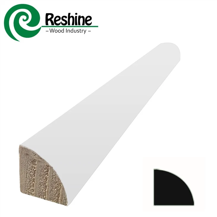 Pantof cu bază sfert rotundă acoperit cu gesso
