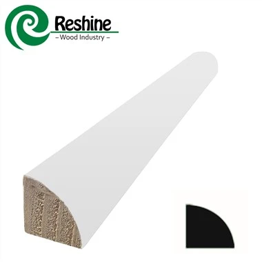 Pantof cu bază sfert rotundă acoperit cu gesso